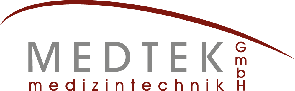 Darstellung des farbigen Logos der Firma Medtek GmbH in 1000px.